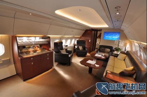 设计 迪拜/空客ACJ318公务机卧室