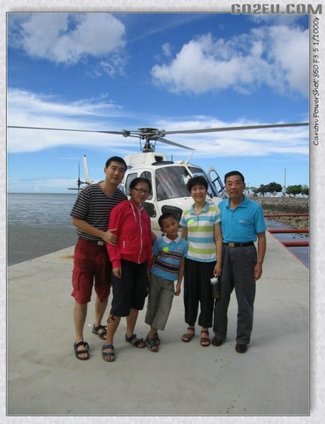 澳洲畅游记:坐直升飞机去传说中的大堡礁